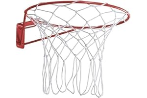 VARUN Kids Outdoor Sports Regulation Size 15mm Steel Tube Netball Ring & Nylon Net