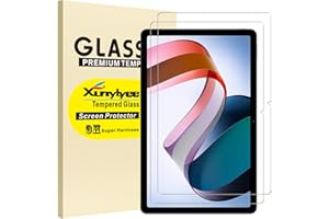 XunyLyee [2 Pièces Verre Trempé pour Xiaomi Redmi Pad 10.61", Protection d'écran Glass pour Xiaomi Redmi Pad Tablet 2022