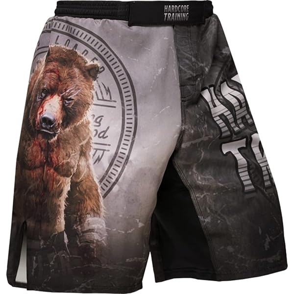 Hardcore Training Budo Fight Shorts Vecht Broekje Heren Boksen MMA