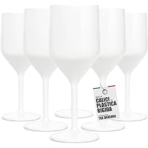 Omada Design Bicchiere Ottagonale Infrangibile In Plastica - Unglassy 42,5 Cl - Impilabile E Lavabile In Lavastoviglie - Nero