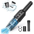 Aigostar Aspirapolvere portatile senza fili, aspirapolvere portatile per auto USB ricaricabile, leggero da 480gr. ma forte in