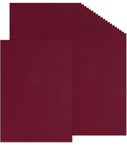 Florence Linen Cardstock A4 Pink (Rose) - 10 Sheets Of 250 GSM Coloured Paper - Card Making - View #6