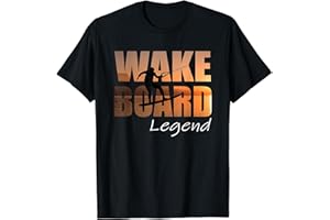 Wakeboard Legend Grand Cadeau Wakeboarder Wakeboard T-Shirt