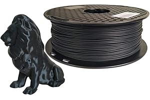 PLA Max PLA+ czarny filament PLA 1,75 mm 1 kg filament do drukarki 3D czarny filament PLA Pro Plus materiał do drukowania 3D CC3D czarny kolor filament