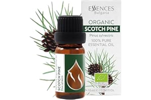 ‎ESSENCES BULGARIA Essences Bulgaria BIO Ätherisches Waldkiefer Öl 10ml | Pinus sylvestris | 100% Naturrein | Unverdünnt | BIO-zertifiziert | Spitzenqualität aus Familienbetrieb | Ohne Gentechnik | Vegan