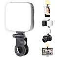 Cason Selfie Light for Mobile - Dimmable 3000-9900K Ring Light for Phone, Rechargeable LED Camera Light for Video Shooting, L