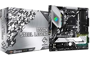 Carte Mère ASRock B550M Steel Legend (AM4) Micro ATX