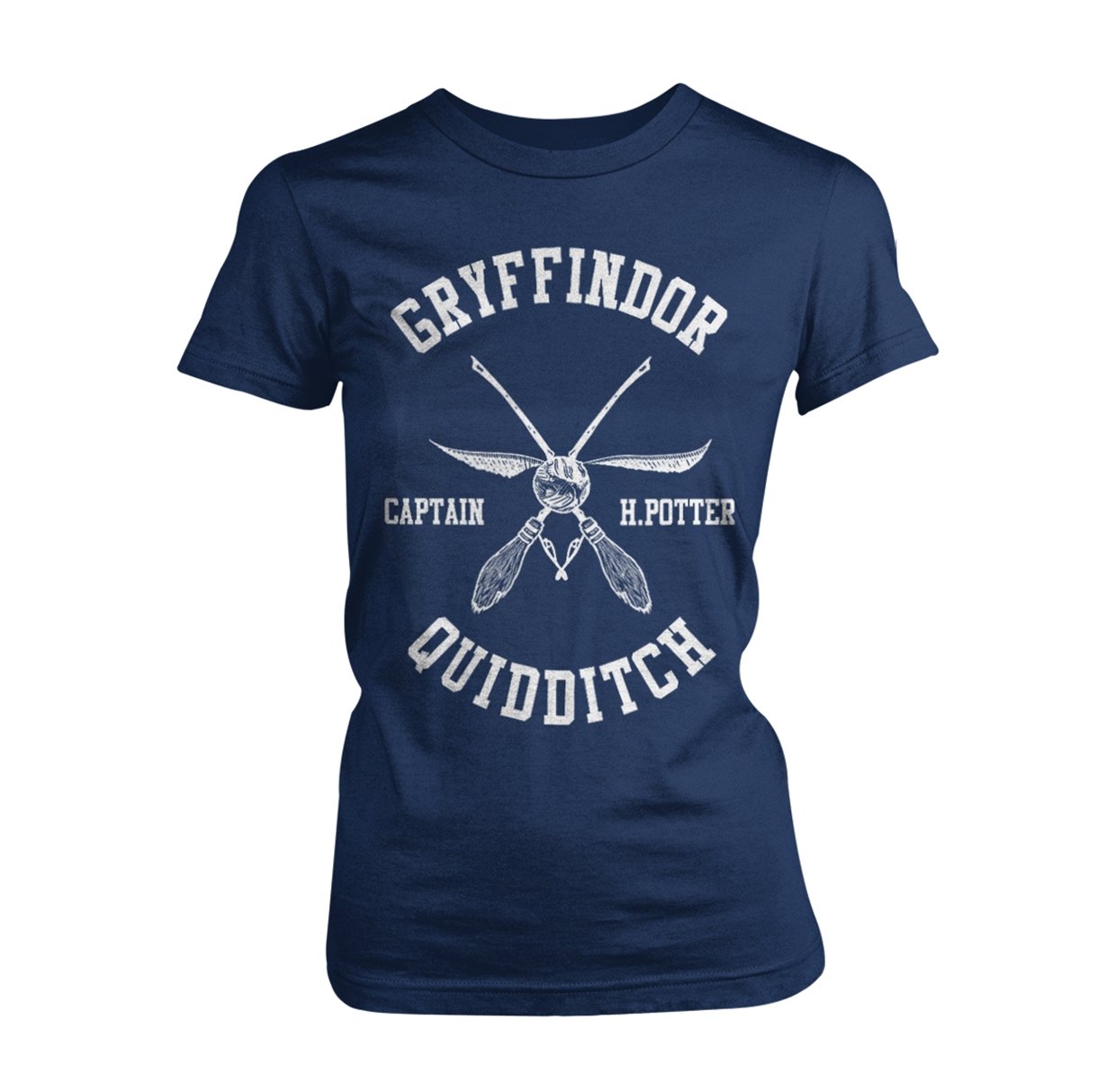 Plastic-Head-Damen-T-Shirt-Harry-Captain-H-Potter-GTS-Blau-X-Large