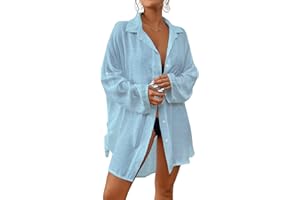 Bsubseach Open Front Kimono Cover up per Costumi da Bagno Donne Tassel Bikini Swim Coverup