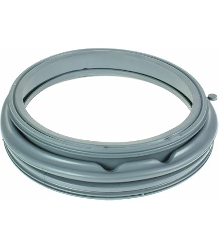 Beko Washing Machine Rubber Door Seal Gasket – Fits WMB81252LC, WTB841R2W & More (Grey)