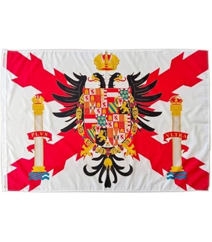 Bandera Orden Del Santo Sepulcro 150x90cm - Poliéster Resistente Para Mástil