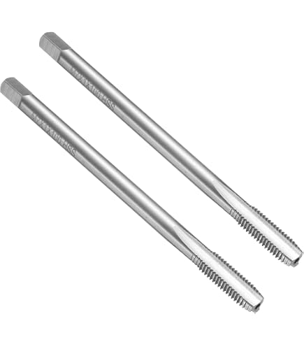 QUARKZMAN 2pcs Tarauds M10 X 1.5 H2 Extra Long 110mm - Tarauds Métriques Acier Rapide 6542 Pour Filetage Machine