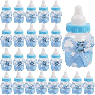 HOMSFOU 12 Stuks Plastic Babyflessen Mini-melkfles Jongens in De Vorm Een Babyfles Voor Babyshower Baby Jongen Cadeau Zuigfles Baby Een Bad Nemen Kind Snoepdoos HOMSFOU 12 Stuks Plastic Babyflessen Mini-melkfles Jongens in De Vorm Een Babyfles Voor Babyshower Baby Jongen Cadeau Zuigfles Baby Een Bad Nemen Kind Snoepdoos