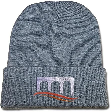 TAYLORP East Carolina University Logo Beanie Fashion Unisex Embroidery Beanies Skullies Knitted Hats Skull Caps Grey