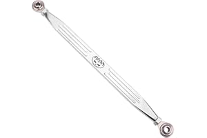 Bid4ze Chrome Skull Gear Shift Linkage Shifter Link per Harley Softail Road King Electra Street Glide 1980-2018