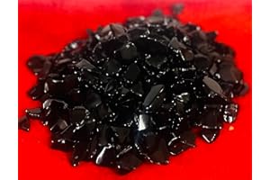 Indian Consigners Black Obsidian Crystal Chips 100g – Natural Healing Stones for Grounding, Protection, Emotional Healing & Chakra Activation – Tumbled Gemstones for Energy Cleansing & Spiritual Décor
