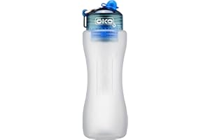 OKO H2O OKO1LARCTV2 Bouteille de filtration pour chlore, plomb, micro-plastiques et autres contaminants 1 l