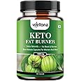 Wellona Keto Fat Burner 90 Capsules 1000MG, Weight Loss Supplement With Garcinia Cambogia, Green Coffee Beans Green Tea Extract Metabolism Booster, Fat Burner For Men & Women (Pack of 1)