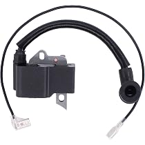 Bobine D'allumage Pour Tondeuse/modèle HS81/HS81R/HS81T/HS86 - Tôle Acier Silicium + Cuivre - Livrée Avec Câbles - 9