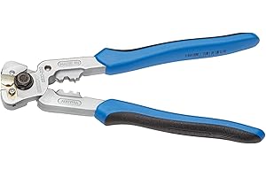 GEDORE 8320-200 JC przecinak do drutu 200 mm/przecinak Bowdena z wymiennymi płytkami tnącymi/przecinak do drutu/szczypce obsługiwane ręcznie do 5 mm