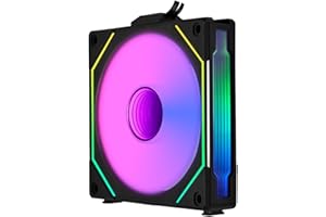 Lian Li UNI FAN SL-INF Reverse Blade - Infinity Mirror ARGB PC Fan - Black