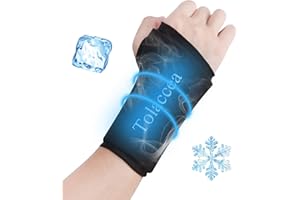 Tolaccea Żelowa nakładka na lód i podkładka grzewcza, terapia gorącą i zimną wodą, ulga w bólu cieśni nadgarstka, reumatoidalne zapalenie stawów, zapalenie ścięgna, urazy sportowe, obrzęk, siniaki,