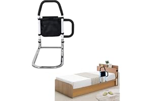BESHERO Senioren Bett Aufstehhilfe Ältere Bettgriff Ältere Bettgeländer Erwachsene Bettgitter Erwachsene Bett Aufstehhilfe Haltegriff Bett Schutzgeländer Handlauf Hilfe