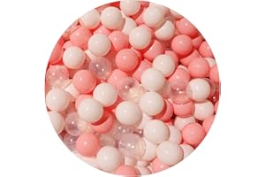 Yirtree 100Pcs Kids Pit Balls Large Size for Indoor Outdoor Swimming Pool Trampoline Play Toy E 5.5 cm