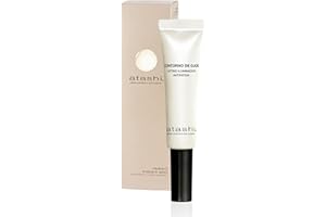 Atashi Firmeza y Luminosidad | Contorno de Ojos Lifting Iluminador Antifatiga | Reduce Bolsas y Ojeras | Rejuvenece la Mirada e Ilumina | Con Haloxyl y Microesferas “Soft Focus” | 15ml