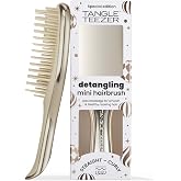 Tangle Teezer Mini Ultimate Detangler Chrome Sa&ccedil; A&ccedil;ıcı Fır&ccedil;a Islak ve Kuru Sa&ccedil;lar İ&ccedil;in Champagne Gold Patentli &Ccedil;ift Katmanlı 