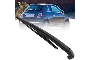 EFFITNEE Braccio tergicristallo posteriore e kit spazzole Compatibile con FIAT 500 2007-2011