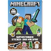 Minecraft: Superstarker Sticker- und Malspa&szlig;: &uuml;ber 600 Sticker!