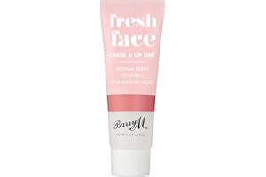 Barry M Cosmetics Teinte fraîche pour le visage, les joues et les lèvres - Teinte radieuse avec formule mélangeable - Rose d'été - 1 pièce