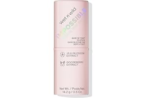 Wet n Wild Impossible Primer Stick, Primer Opacizzante Viso Arricchito con Estratto di Uva Spina e Fiore di Jeju, Minimizza i Pori, Formula Nutriente e Idratante con Effetto Matte