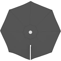 Sonnenschirm Ersatzbezug – Wasserdicht & UV-beständig – Für 200/270/300 Cm Schirme (6/8 Streben)