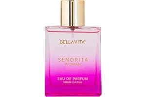 BELLA VITA LUXURY BellaVita Luxury SENORITA Perfume for Women (3.4 fl.oz) | Floral & Fruity Vanilla Perfume Fragrance with Pomegranate, Mint & Musk | Perfume for Womens Gift | Vegan & Cruelty-Free Womens Perfume