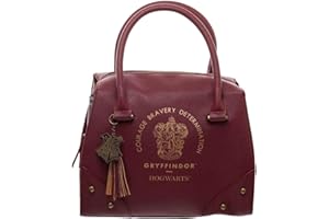 BIOWORLD Harry Potter Gryffindor Luxury Plaid Top Handbag