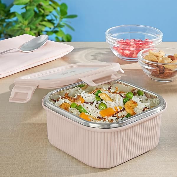 Buy Larah by BOROSIL Freshbyte 250 ml Square Food Storage