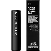 Allies of Skin Peptide &amp; Ceramide Repair Lip Balm with Palmitoyl Tripeptide-5, Ceramide NP, Sea Buckthorn Oil, Avocado Oil, S