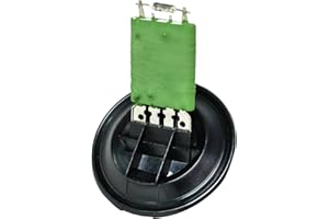 TEUENA Heater Blower Motor Fan Resistor 6Q0959263 6Q0959263A Car Air Heater Motor Fan Replace for Cordoba Ibiza Fabia Roomster Audi A2 A1 VW volkswagen Polo Fox Skoda