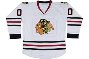 EATAN #00 Clark Griswold X-Mas Navidad Vacation Movie Hombres Jersey Hockey Blanco Cosido