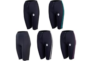 Two Bare Feet Women's 3mm Heritage Wetsuit Shorts - Durable Neoprene Surf Shorts, Swimming & Diving Gear, Flexible & Comfortable for Watersports