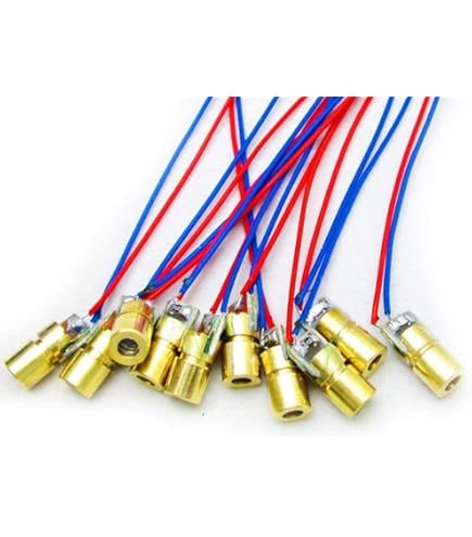 100mW 650nm Red Laser Diode Dot Line Cross Locator Module W 5V 1A Adapter 16mm Heatsink