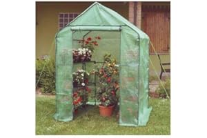 VERDEMAX Serra Anemone a Forma di casa con Ripiani