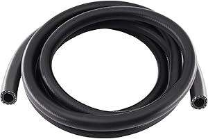 alwaiiz 3 Mètres Durite Essence, 13mm Diamètre Intérieur Tuyau Essence, Résistant à l’huile Durite Gasoil pour Voitures, Motos et Tracteurs Petits Moteurs