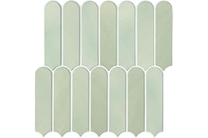 Commomy 10 Piezas Azulejos Adhesivos Cocina Baño Azulejos de Pared 3D, 30 x 30 cm, Matte, PVC Paneles de Pared Autoadhesivos Baldosas para Cocina, Baño, Decoración de Interiores