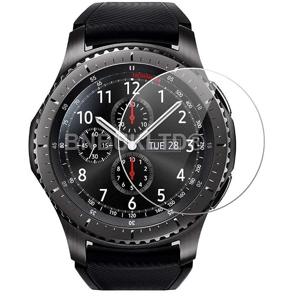 Samsung Gear S3 Frontier Screen Protector, HD Clear Tempered Glass Screen  Protector for Samsung Gear S3 Frontier with Bubble Free, Scratch Resistant:  Buy Online at Best Price in Egypt - Souq is