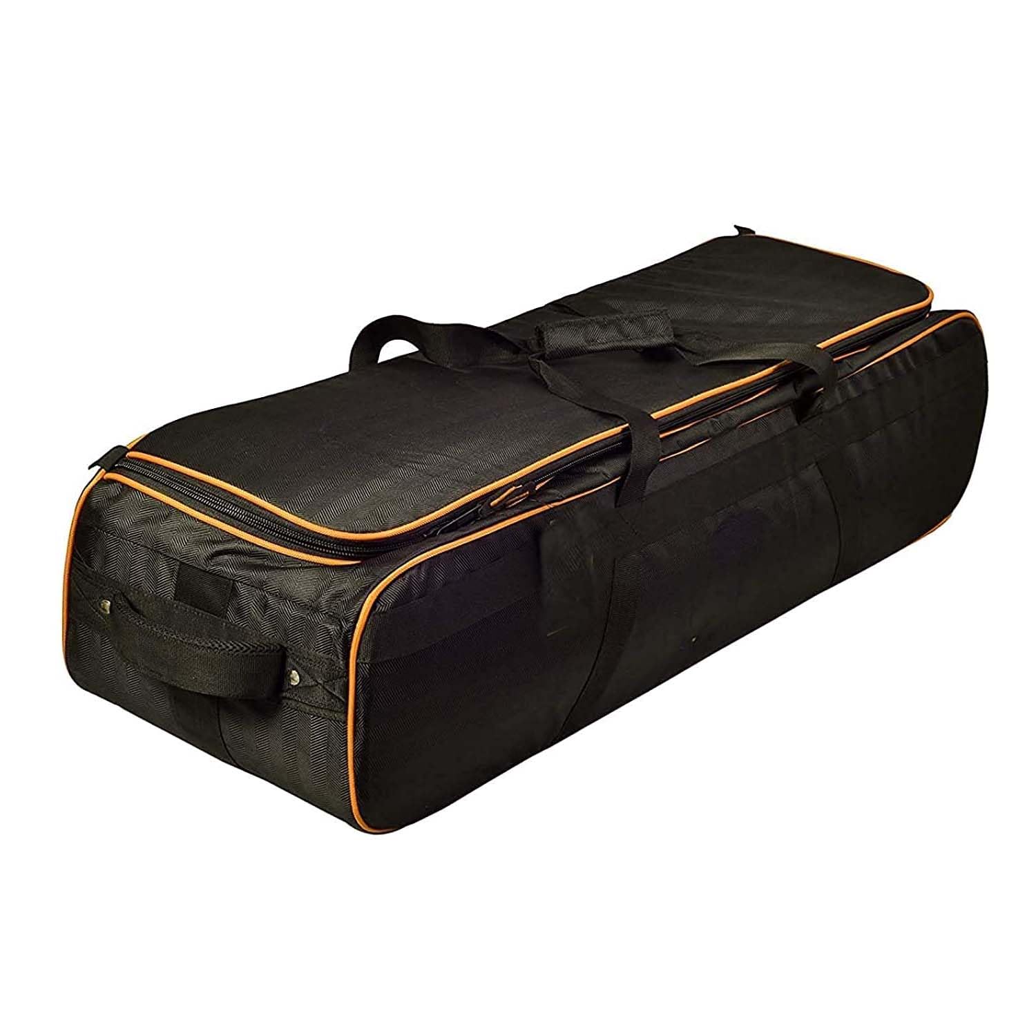 Winsumm Polyester Trolley Travel Light Stand Bag Waterproof Shock Proof for Tripod Monopod Heavy Duty and Video DSLR Camera Trolley Bag for Complete Kit for Lens Accessories (Black)