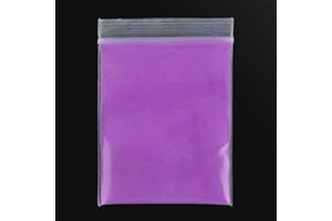 Gemini_mall® Fluoreszierendes super helles Leuchtpigment, leuchtet im Dunkeln, leuchtendes Pulver (lila)