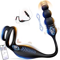 Vibratore per Uomo Stimolatore Prostata Anal Plug Sex Toys ...